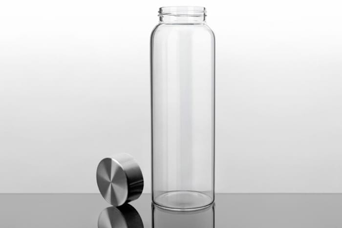 Kablo 32 oz Glass Water Bottle, $40